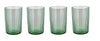 Verre à eau Bitz Kusintha - Vert - 280 ml - 4 pièces