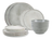 Salt & Pepper Serviesset Artisan Green - 12-delig / 4 personen - 4 dinerborden, 4 ontbijtborden en 4 kommen