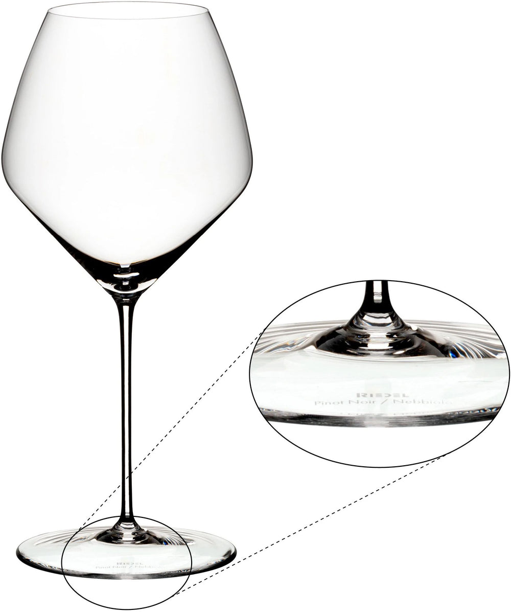 Riedel Rode Wijnglazen Veloce - Pinot Noir / Nebbiolo - 2 stuks