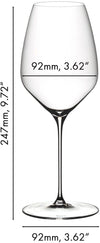 Riedel Verres à vin blanc Veloce - Riesling - 2 pièces