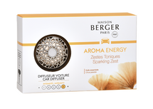 Ensemble de parfum de voiture Maison Berger Aroma Energy