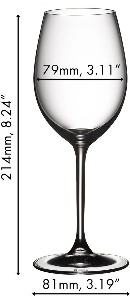 Riedel Verres à vin blanc Vinum - Sauvignon Blanc / Vin de dessert - 2 pièces