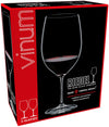 Riedel Verres à Vin Rouge Vinum - Cabernet / Merlot - 2 pièces