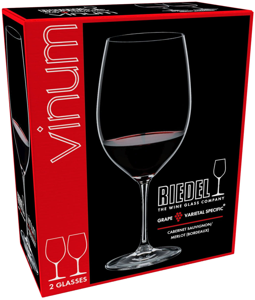 Verres à vin rouge Riedel Vinum - Cabernet / Merlot - 2 pièces