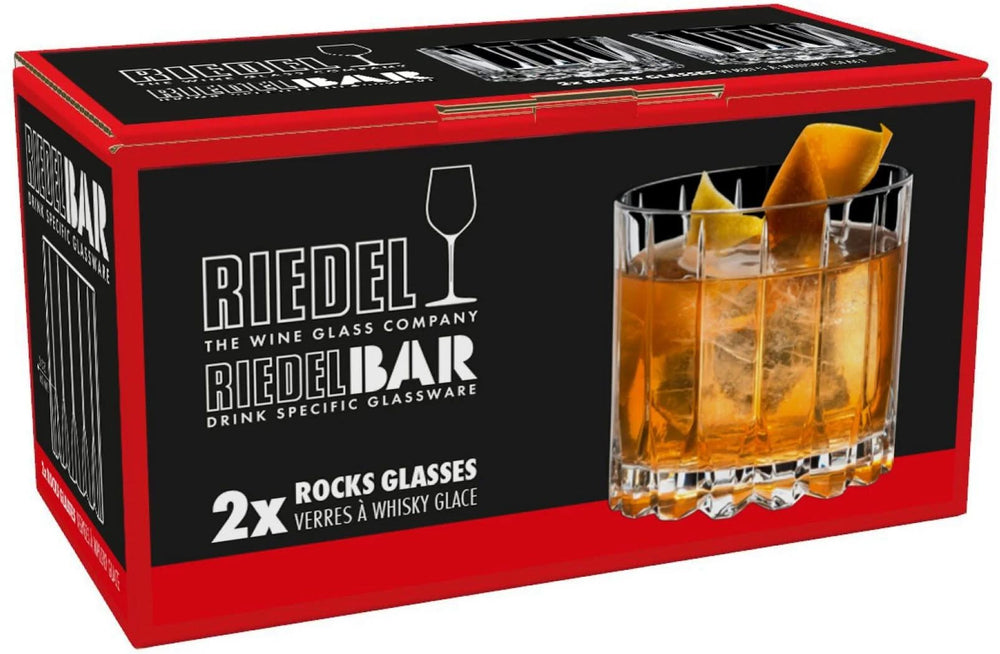 Verres à whisky Riedel Rocks - 2 pièces