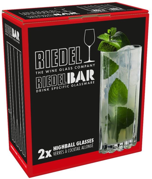 Riedel Verres à Long Drink / Verres à Cocktail Highball - 2 pièces