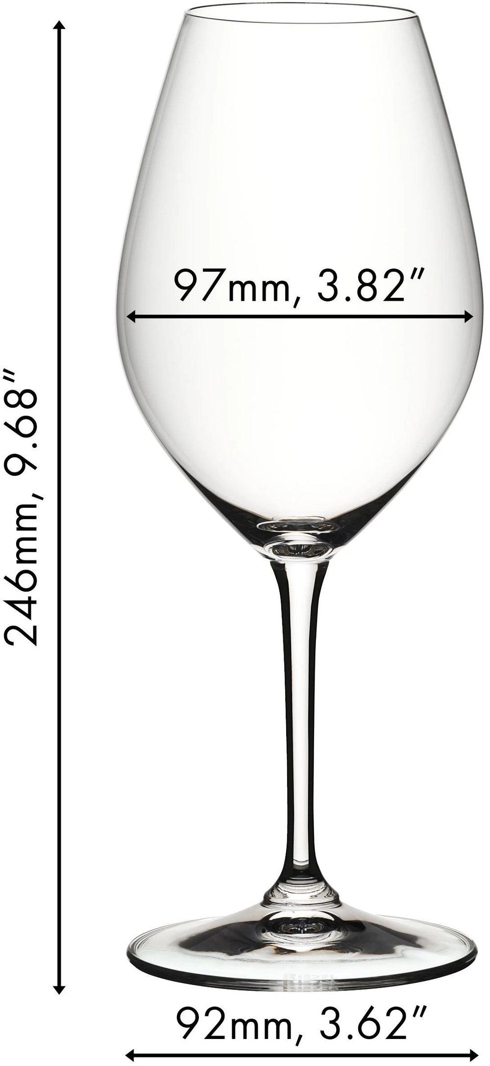 Verres à vin rouge Riedel Wine Friendly - 4 pièces