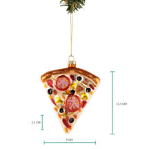 Nordic Light Kerstbal Pizza 12 cm