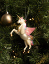 Boule de Noël Nordic Light Licorne 17 cm