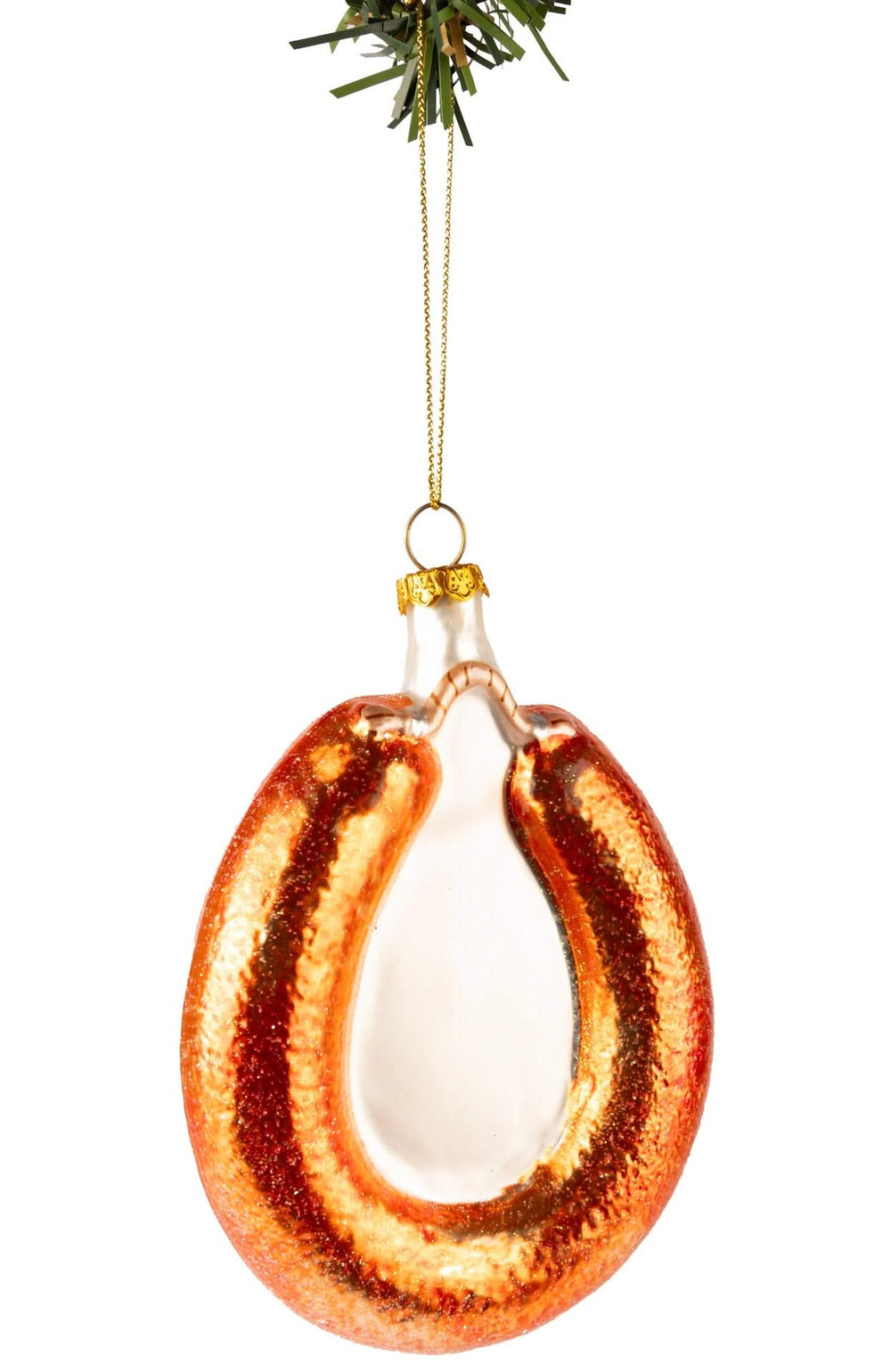 Boule de Noël Nordic Light Saucisse fumée 13 cm