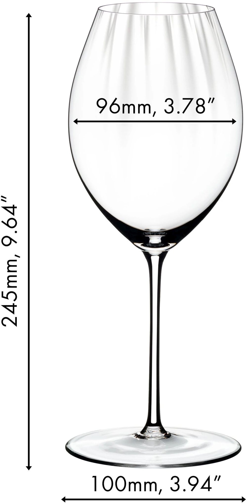 Riedel Verres à Vin Rouge Performance - Syrah / Shiraz - 2 pièces