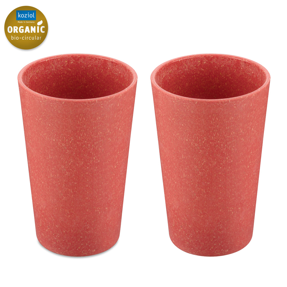 Koziol Tasses Connect Rose 350 ml - 2 Pièces