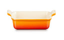 Plat à Four Le Creuset Heritage - Rouge Orange - 19 x 14 cm / 1,1 litre