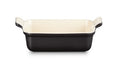 Le Creuset Ovenschaal Heritage - Ebbenzwart - 19 x 14 cm / 1.1 liter