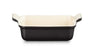 Plat de cuisson Le Creuset Heritage - Noir ébène - 19 x 14 cm / 1,1 litre