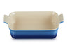 Le Creuset Plat à four Heritage - Azur - 26 x 19 cm / 2,4 litres