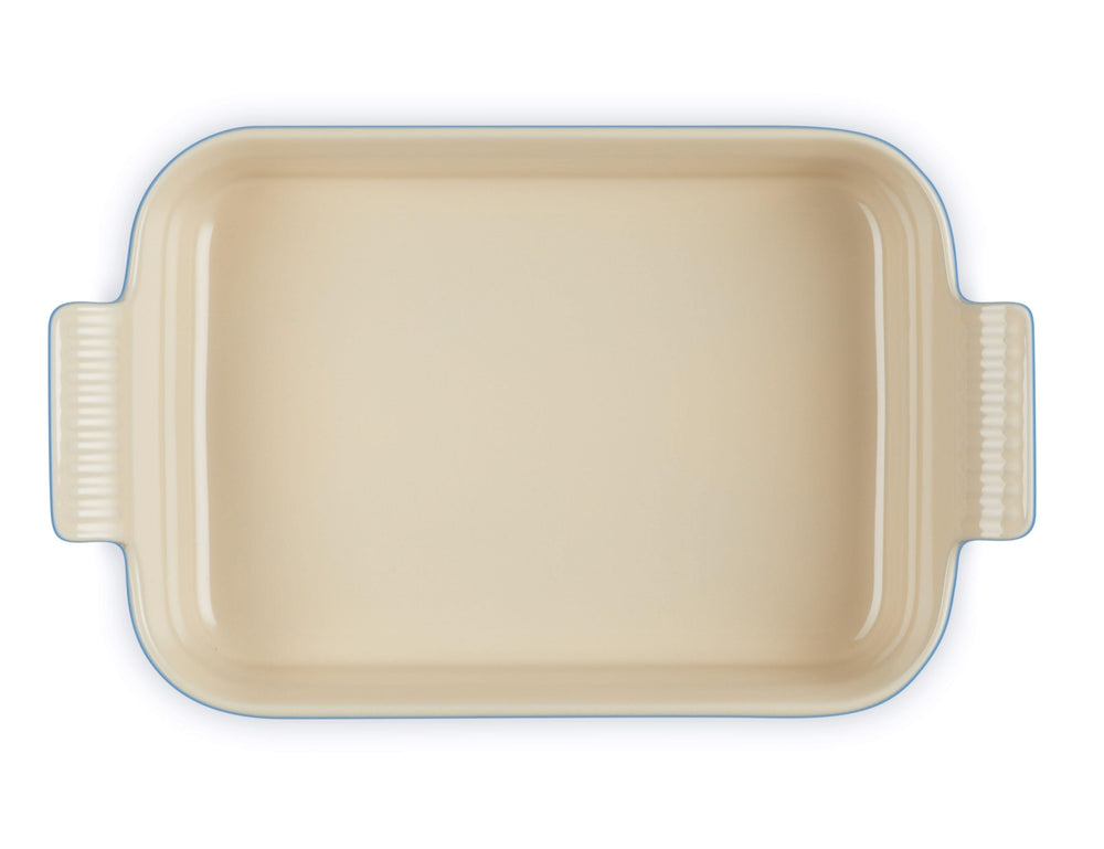 Le Creuset Plat à four Heritage - Azur - 26 x 19 cm / 2,4 litres