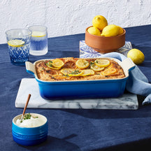 Le Creuset Ovenschaal Heritage - Azure - 26 x 19 cm / 2.4 liter