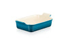 Le Creuset Plat à four Heritage - Deap Teal - 26 x 19 cm / 2,4 litres