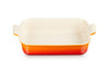 Le Creuset Ovenschaal Heritage - Oranjerood - 32 x 24 cm / 4 liter