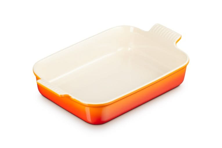 Le Creuset Ovenschaal Heritage - Oranjerood - 32 x 24 cm / 4 liter