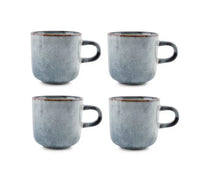 ONA Koffiekopjes Duna Blue 220 ml - 4 Stuks