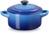 Le Creuset Serveerpan / Mini Braadpan Signature - Azure - ø 10 cm / 250 ml