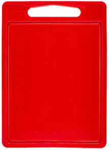 Cookinglife Snijplank met sapgeul 35 x 25 x0.85 - Rood