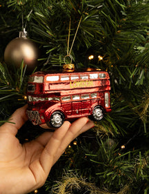 Nordic Light Kerstbal London Bus 11 cm