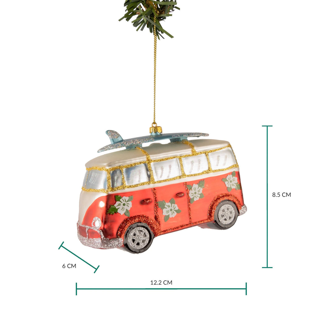 Nordic Light Kerstbal VW T1 Bus 12 cm