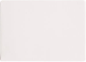 ASA Selection Placemat - Leather Optic Fine - Wit - 46 x 33 cm