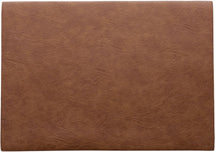 ASA Selection Set de Table - Cuir Vegan - Caramel - 46 x 33 cm