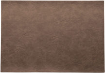 ASA Selection Placemat - Vegan Leather - Nougat - 46 x 33 cm