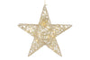 Countryfield Christmas Star Gold Leonie B - avec minuterie LED - Moyen