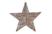 Countryfield Christmas Star White Wash Valera - avec minuterie LED - Grand