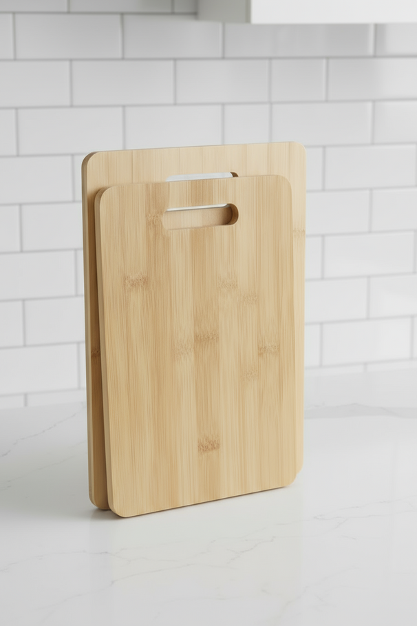 Cookinglife Snijplankenset Bamboe 2-Delig