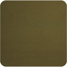 ASA Selection Onderzetters - Soft Leather - Khaki - 10 x 10 cm - 4 Stuks