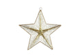 Countryfield Christmas Star Gold Castor - avec minuterie LED - Moyen