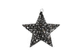 Countryfield Christmas Star Black Lille - avec minuterie LED - Petit