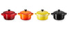 Le Creuset Poêle de Service / Mini Casserole Signature - Feu et Flamme - ø 10 cm / 250 ml - 4 pièces