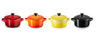 Le Creuset Poêle de Service / Mini Casserole Signature - Feu et Flamme - ø 10 cm / 250 ml - 4 pièces