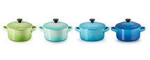 Le Creuset Poêle de Service / Mini Casserole Signature - Sea Tones - ø 10 cm / 250 ml - 4 pièces