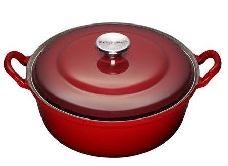 Le Creuset Cocotte Tradition - Faitout - Rouge cerise - ø 32 cm / 7,8 litres