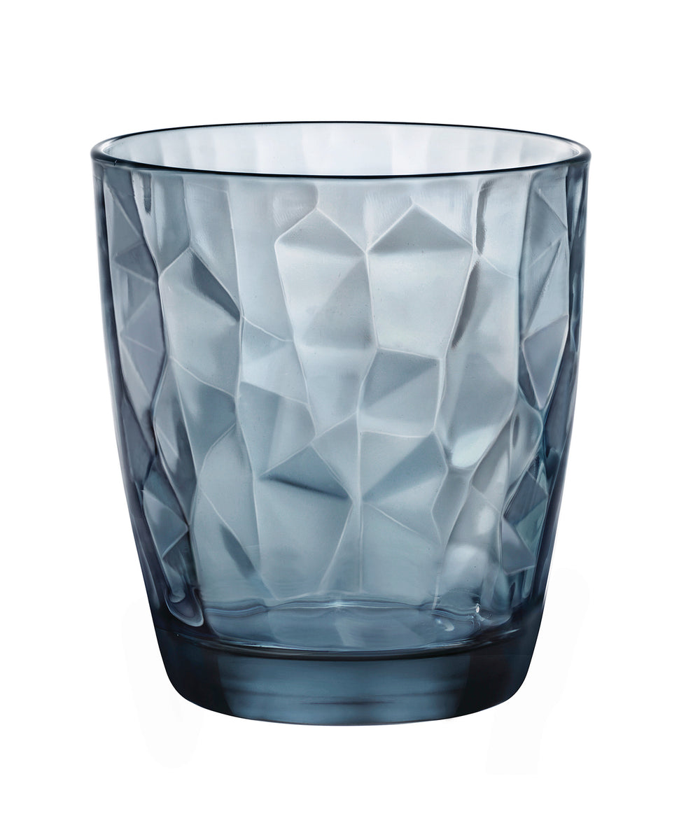 Verres à eau Bormioli Rocco Diamond Bleu 300 ml - 6 pièces