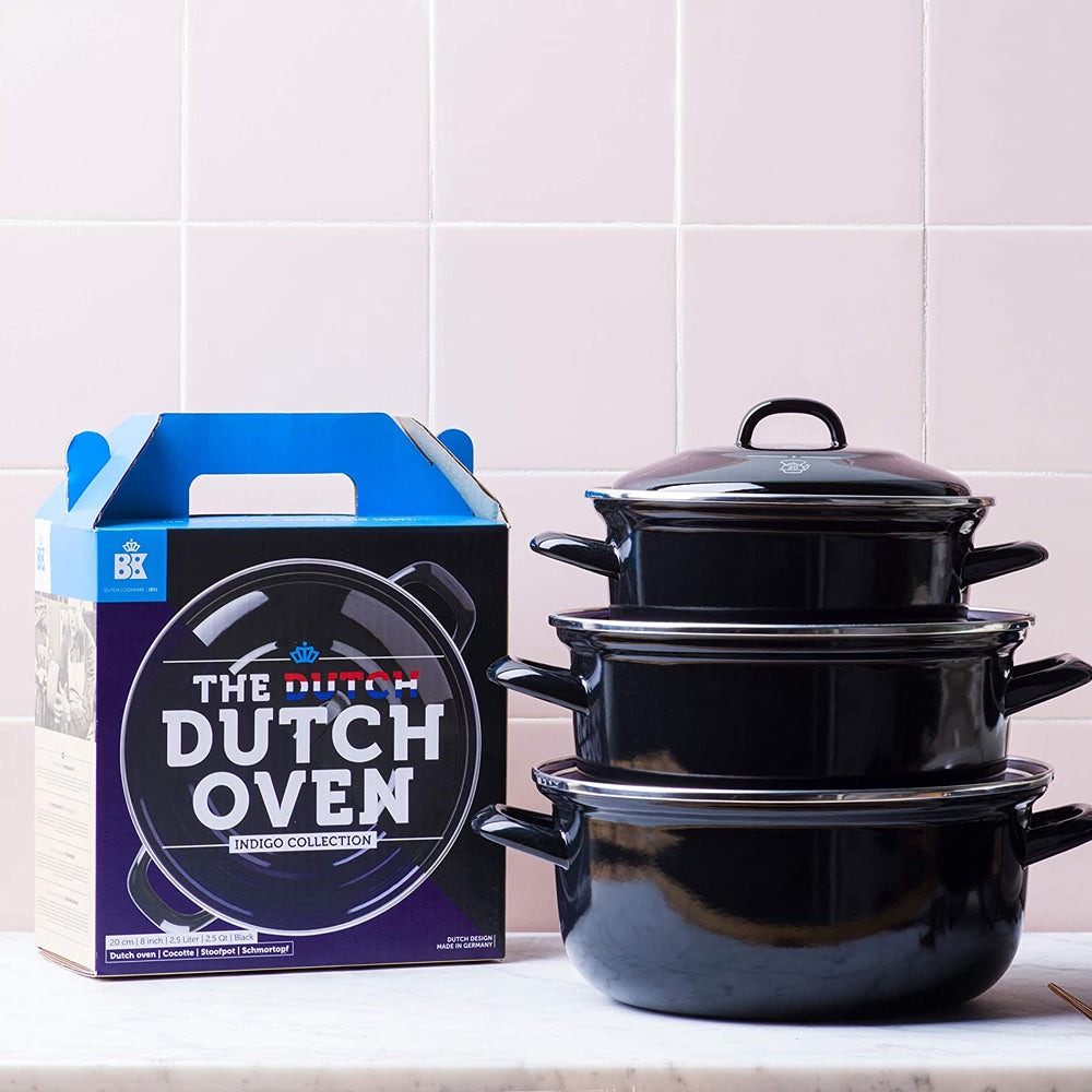 BK Casserole Indigo - Dutch Oven - Noir - ø 22 cm / 3,3 litres