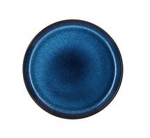 Assiette de petit-déjeuner Bitz Gastro Noir/bleu foncé ø 21 cm