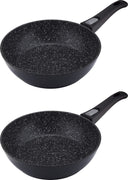 Ensemble de poêles Resto Kitchenware Aries ø 26 + 28 cm - Induction et toutes autres sources de chaleur