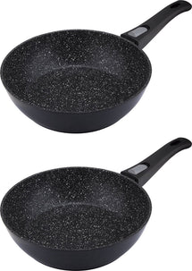 Resto Kitchenware Poêle à frire Bélier ø 26 + 28 cm - Induction et tous feux