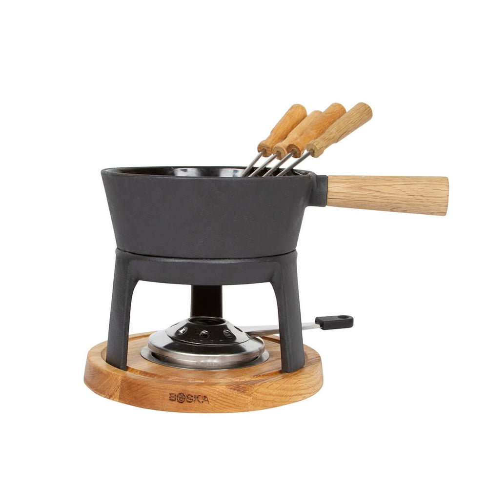 Ensemble à fondue Boska Pro - 4 personnes - noir - 1,2 litre