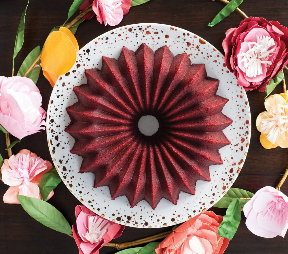 Nordic Ware Turban Moule à pâtisserie Brilliance Bundt Doré ø 26 cm / 2,4 litres